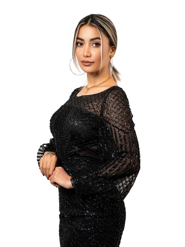 لباس مجلسی مدل قارچی رزامد - Image 3
