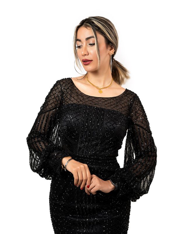 لباس مجلسی مدل قارچی رزامد - Image 4